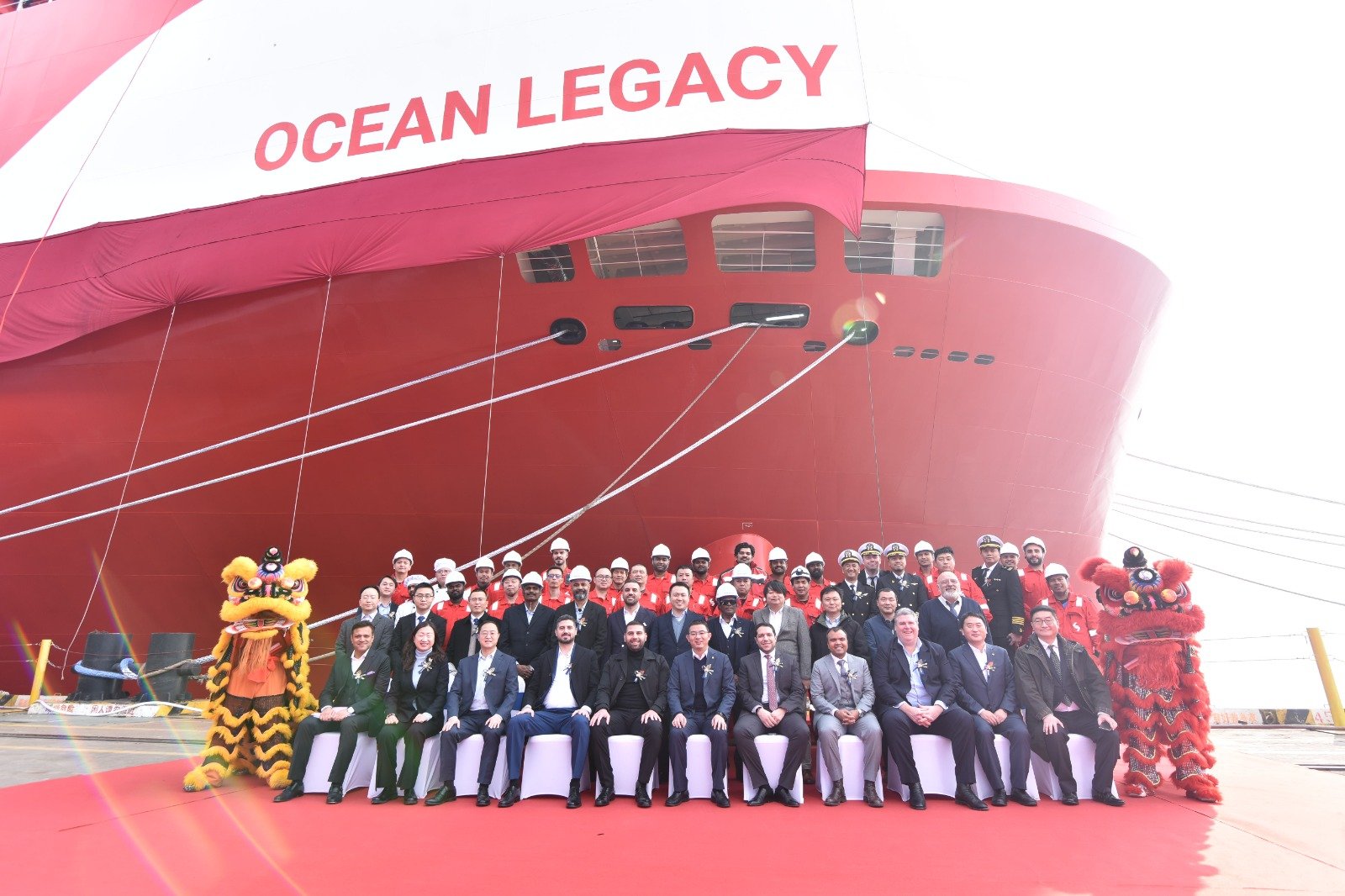 Ocean Legacy ceremony